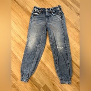 rag & bone blue denim jeans